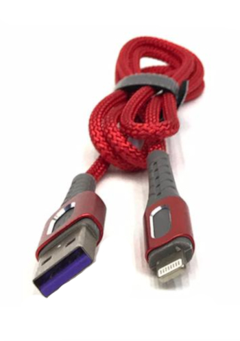 5A USB AM to iPhone Data & Charging Cable 1m